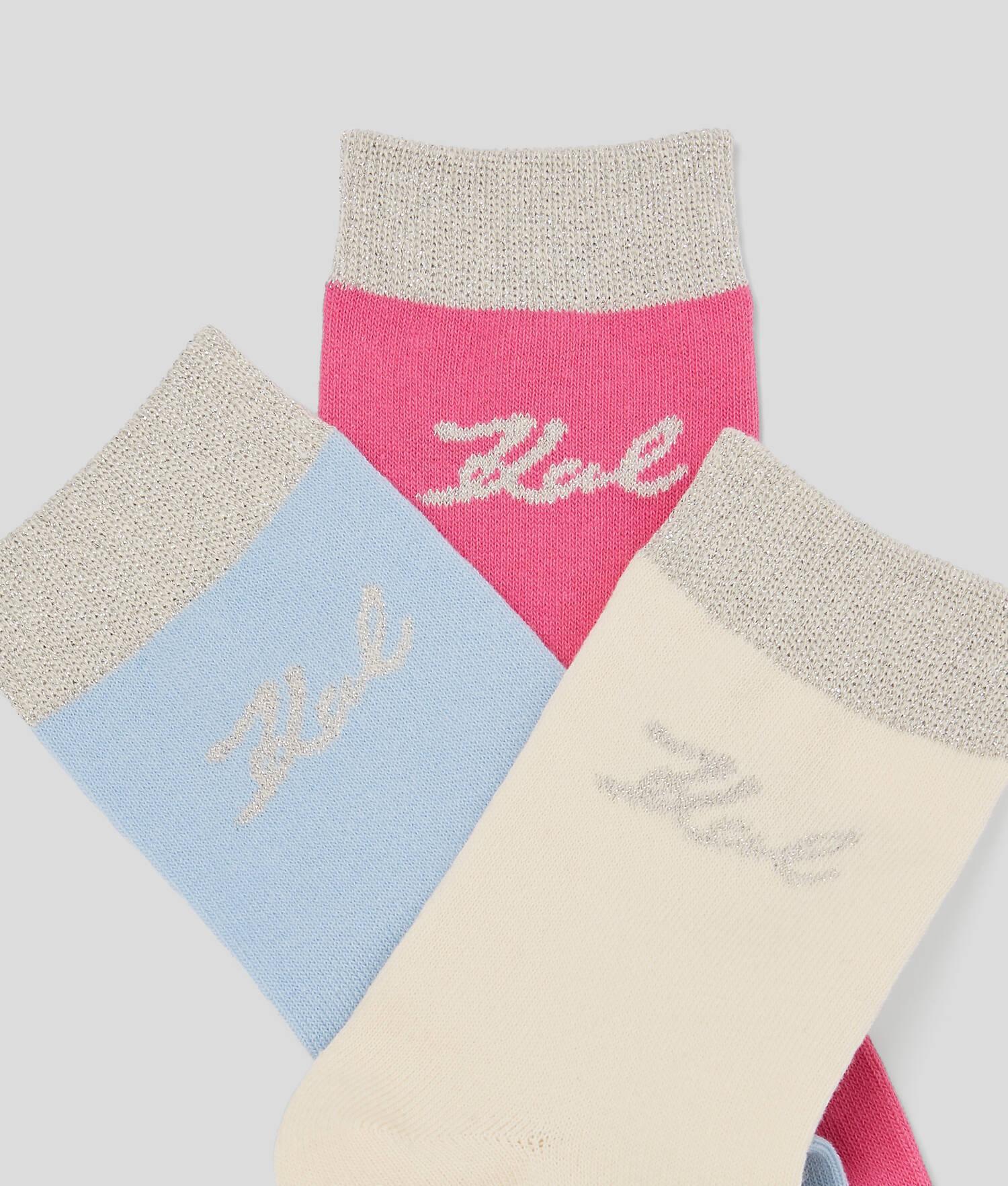 KARL SIGNATURE SOCKS – 3 PACK Product Image