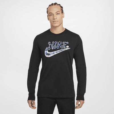 Men's Nike Sportswear Club Long-Sleeve T-Shirt Product Image