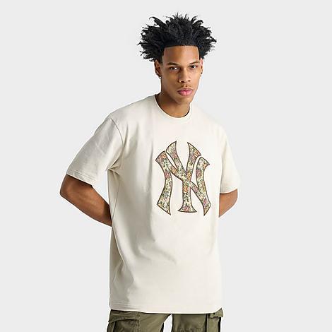 Mens New Era New York Yankees MLB Upholstery Logo T-Shirt Product Image