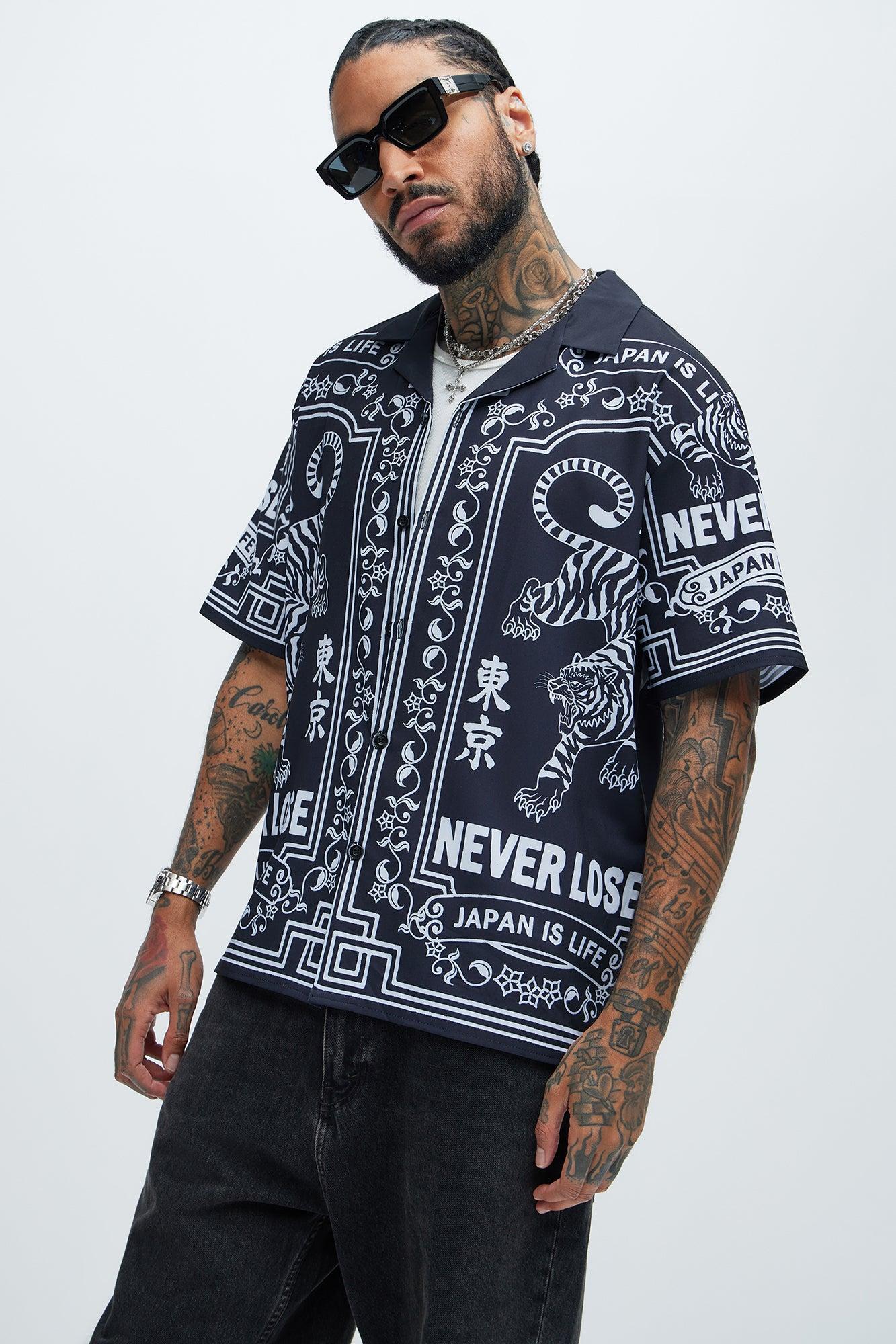 Never Lose Shirt - Black/White Product Image