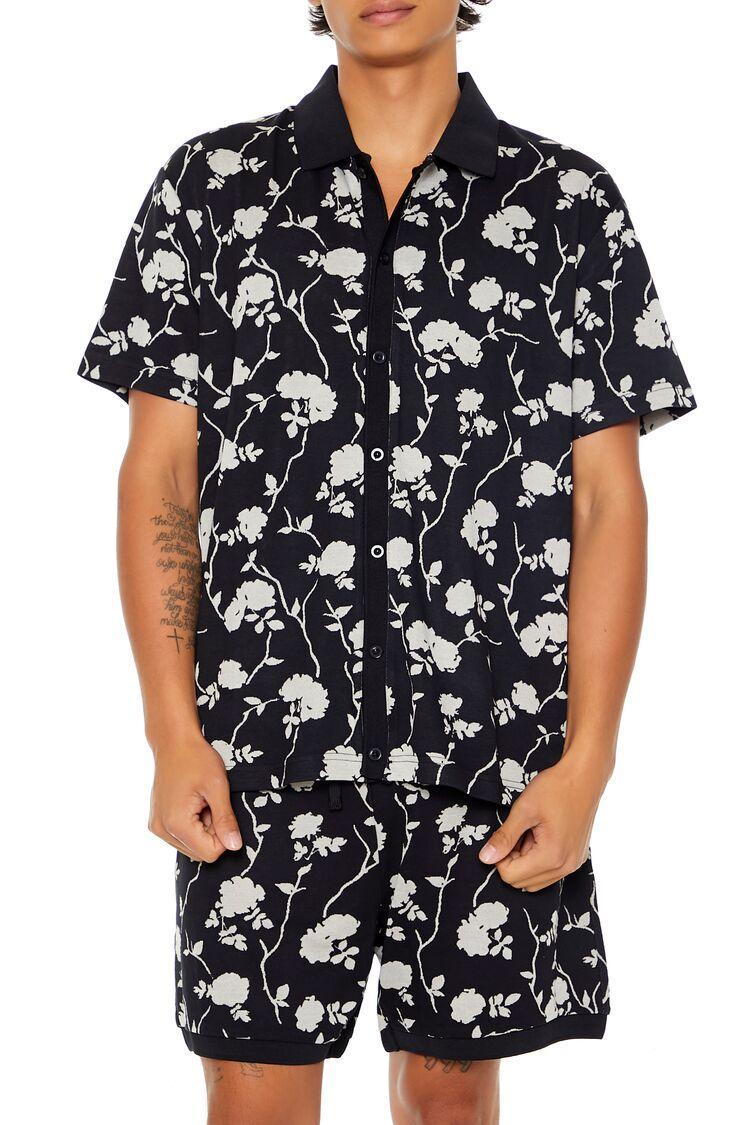 Floral Short-Sleeve Print Shirt | Forever 21 Product Image