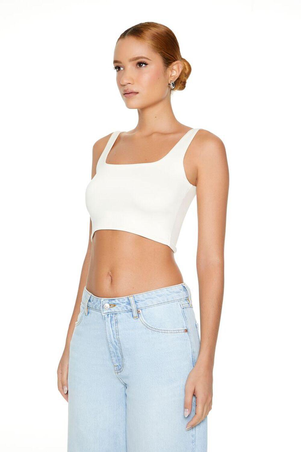 Contour Sculpt Cropped Tank Top | Forever 21 Product Image