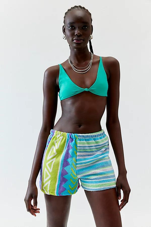 Urban Renewal Remade Pieced Terry Towel Short Womens at Urban Outfitters Product Image