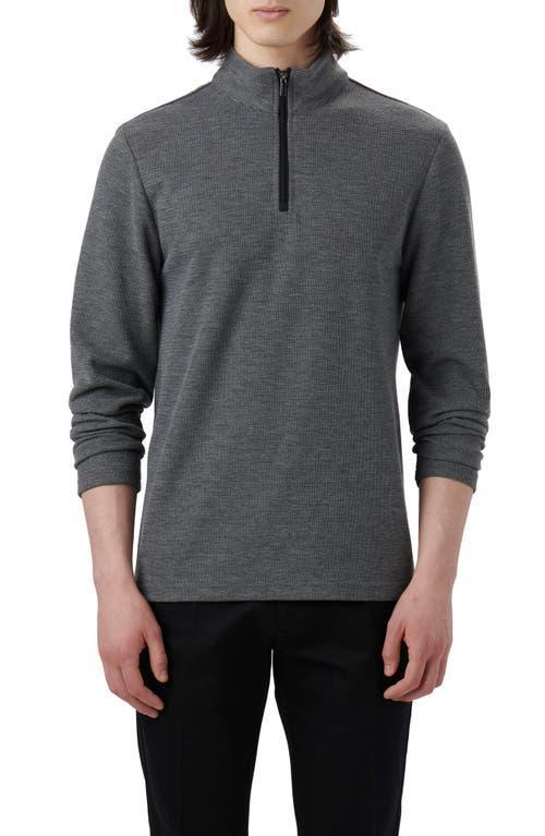 Mens Quarter-Zip Sweater with Back Pocket Product Image