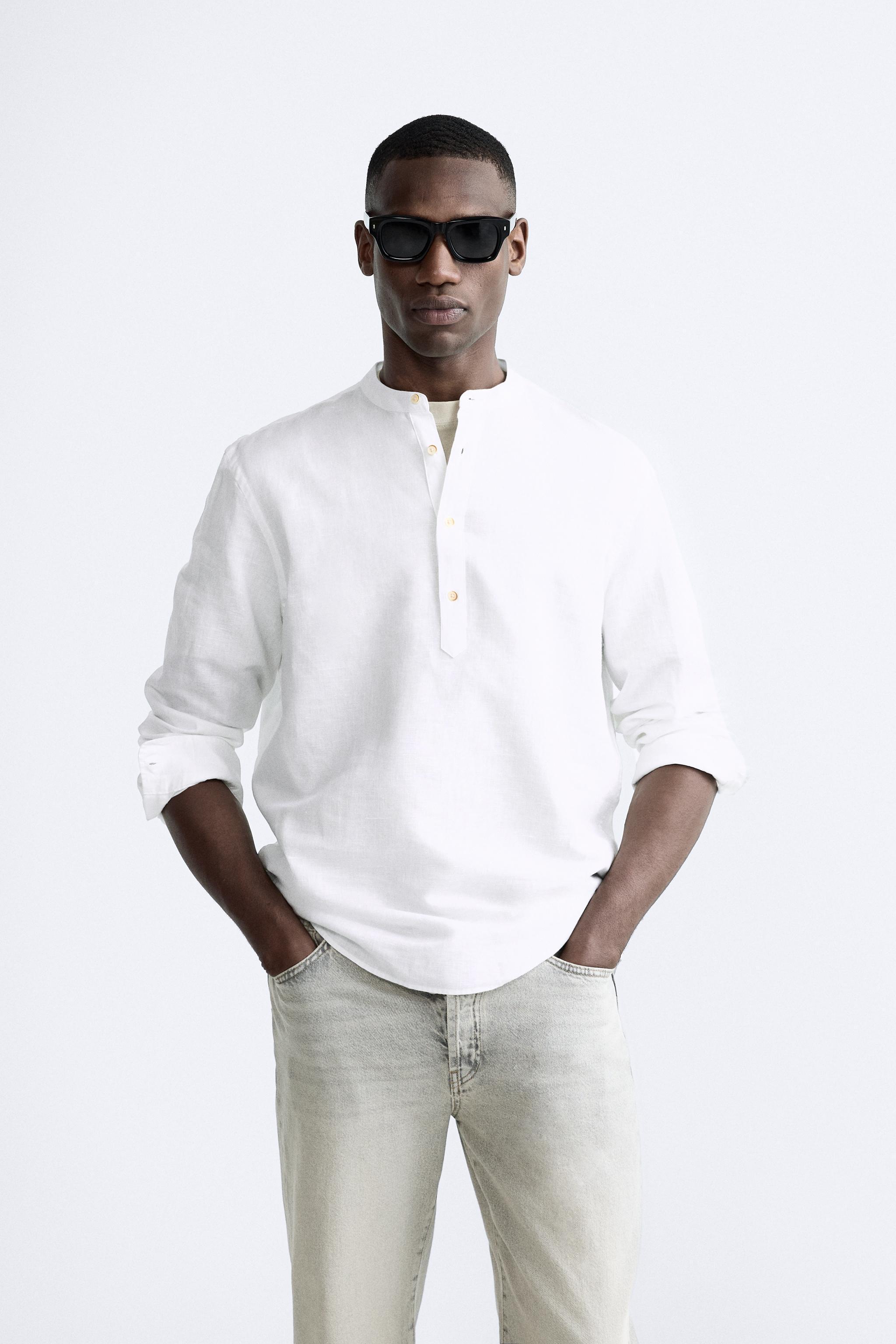 LINEN - COTTON SHIRT Product Image