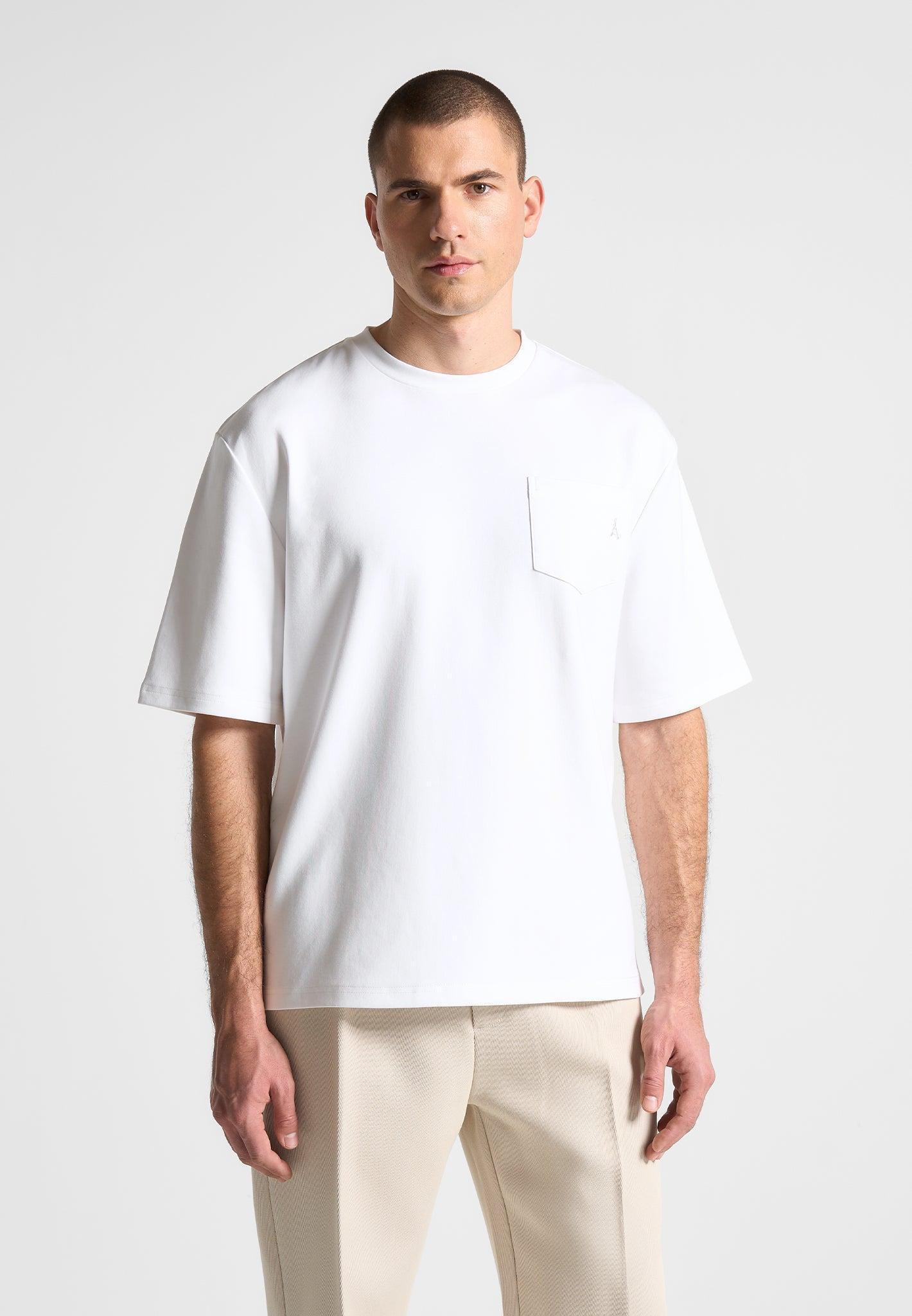 Relaxed Fit Éternel T-Shirt - White Male Product Image