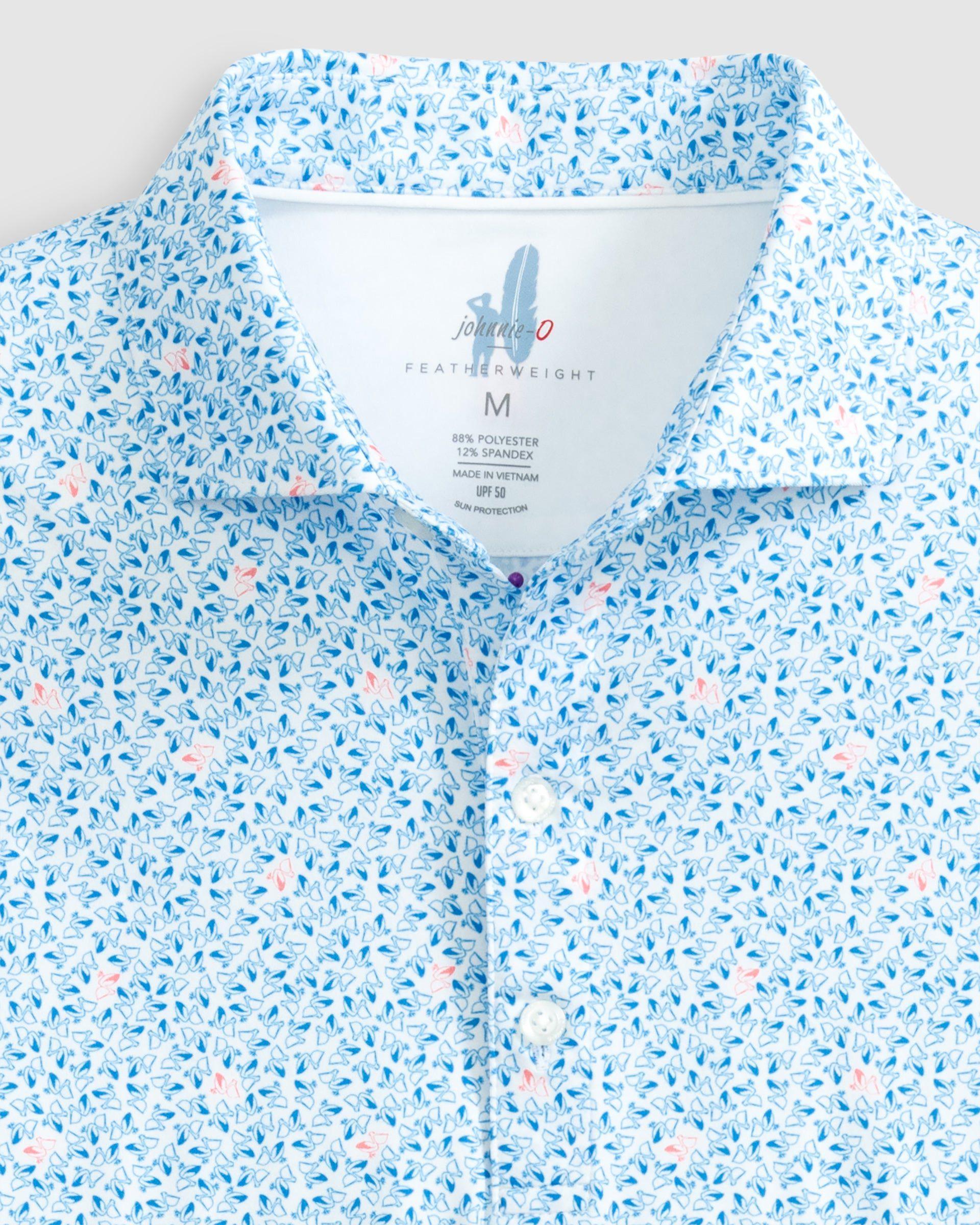 Scuttle Printed Featherweight Performance Polo Male Product Image