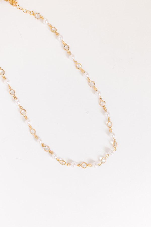 Sweet Charmer Necklace in Gold Product Image