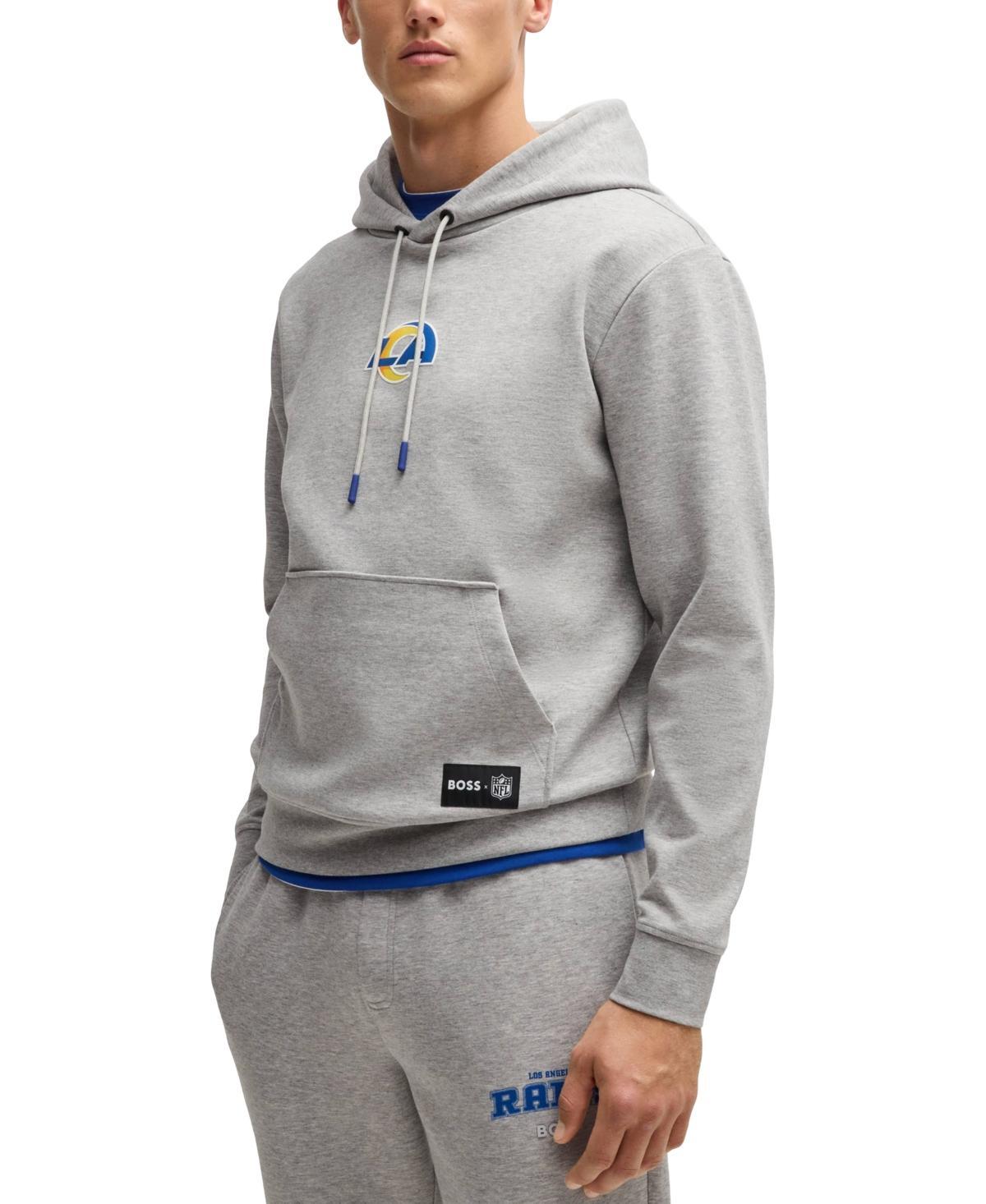 Mens BOSS x NFL Interlock Hoodie with Special Branding Product Image