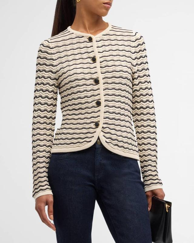 Elisa Stripe Cardigan Product Image