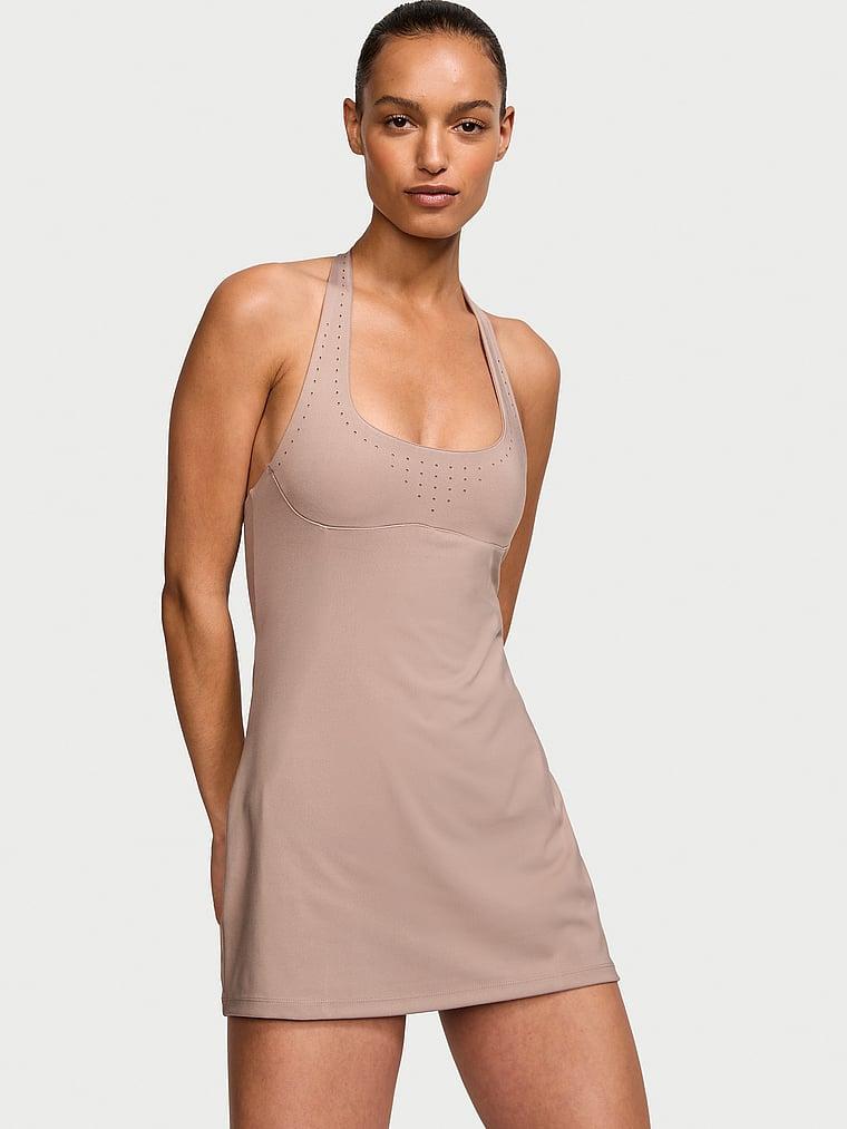 VS Essential Perforated Halter Dress Product Image