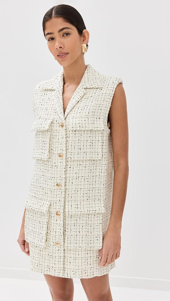 ANINE BING Alden Tweed Dress | Shopbop Product Image