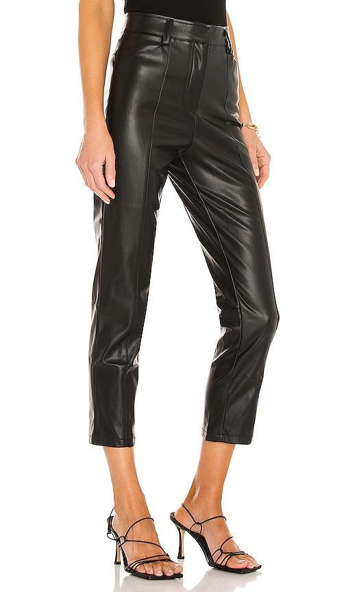 LBLC The Label Jen Vegan Leather Trousers Women's Casual Pants Product Image