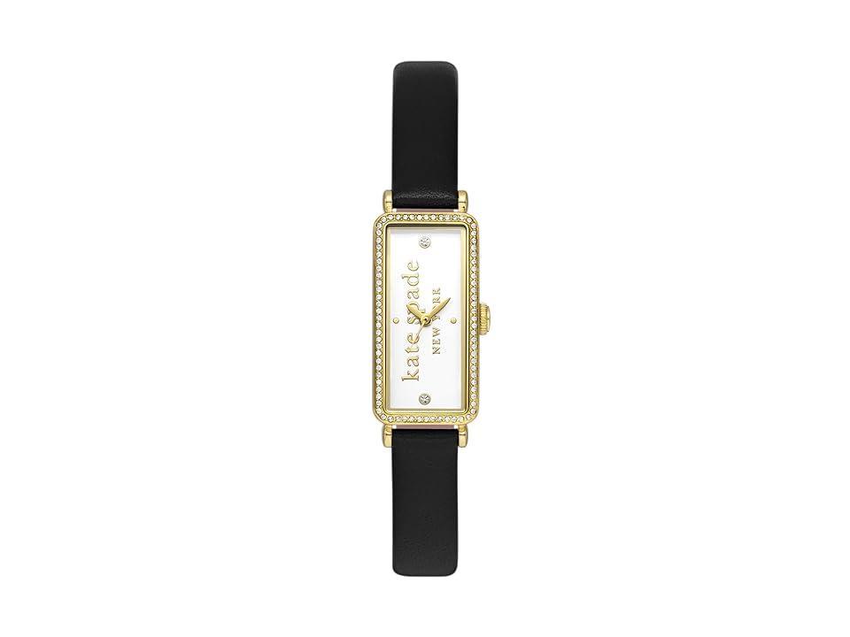 kate spade new york rosedale pav leather strap watch, 32mm Product Image