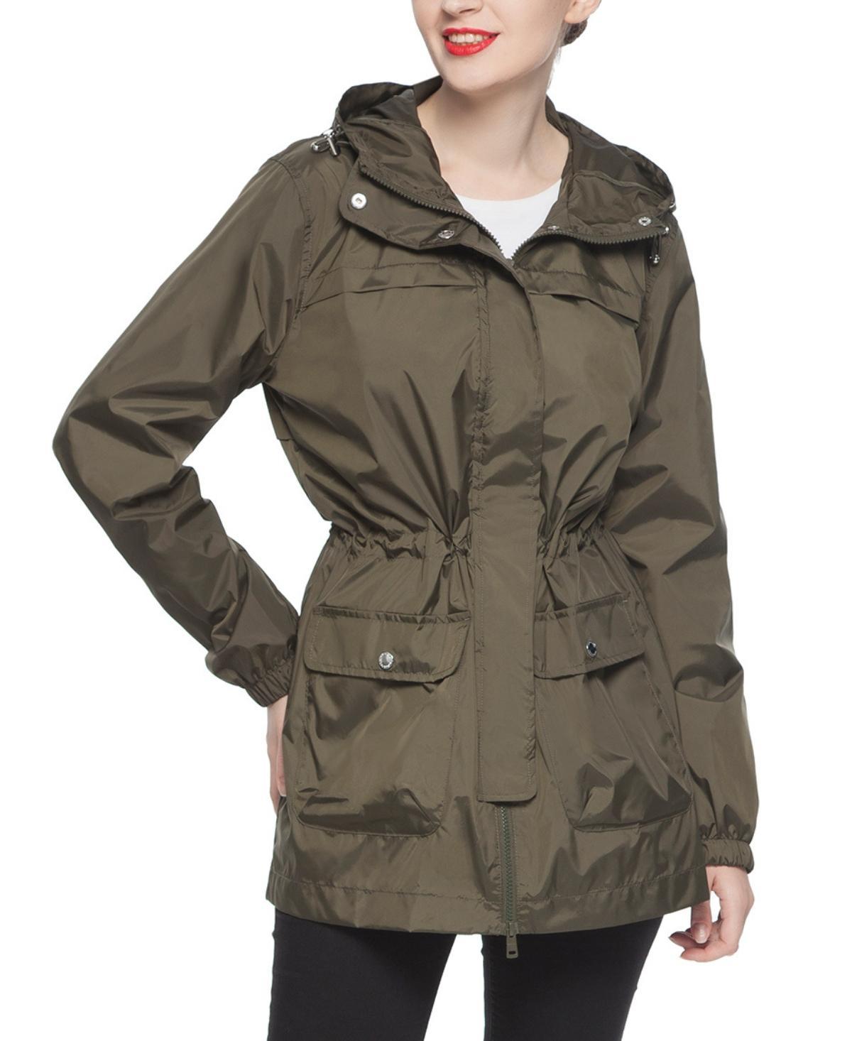 Rokka&Rolla Womens Military Anorak Safari Jacket Light Utility Windbreaker Product Image