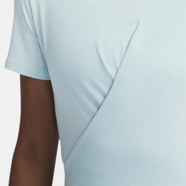 Nike Women's Dri-FIT One Luxe Twist Cropped Short-Sleeve Top Product Image