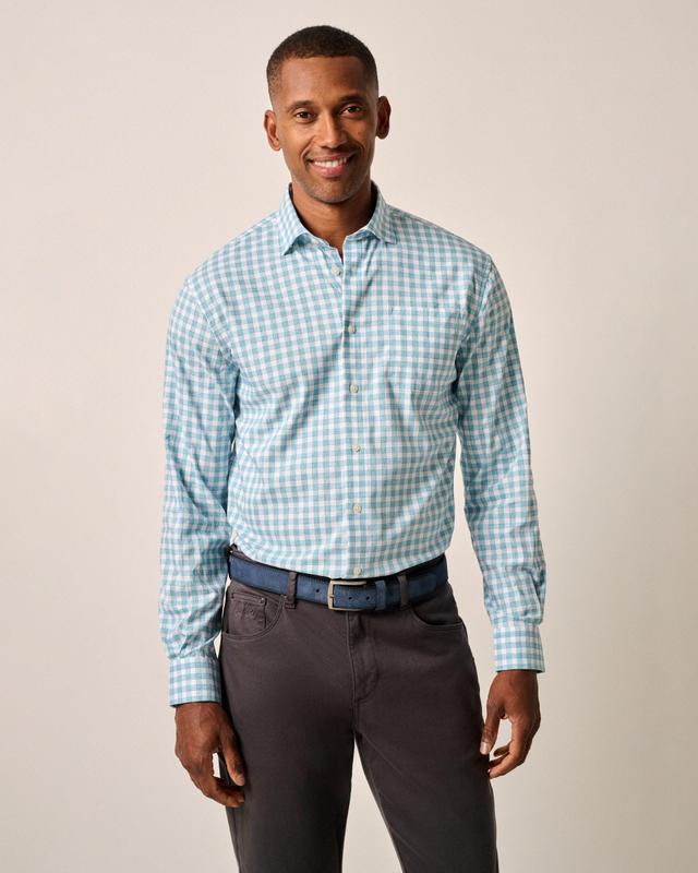 Ashworth Performance Button Up Shirt Male Product Image