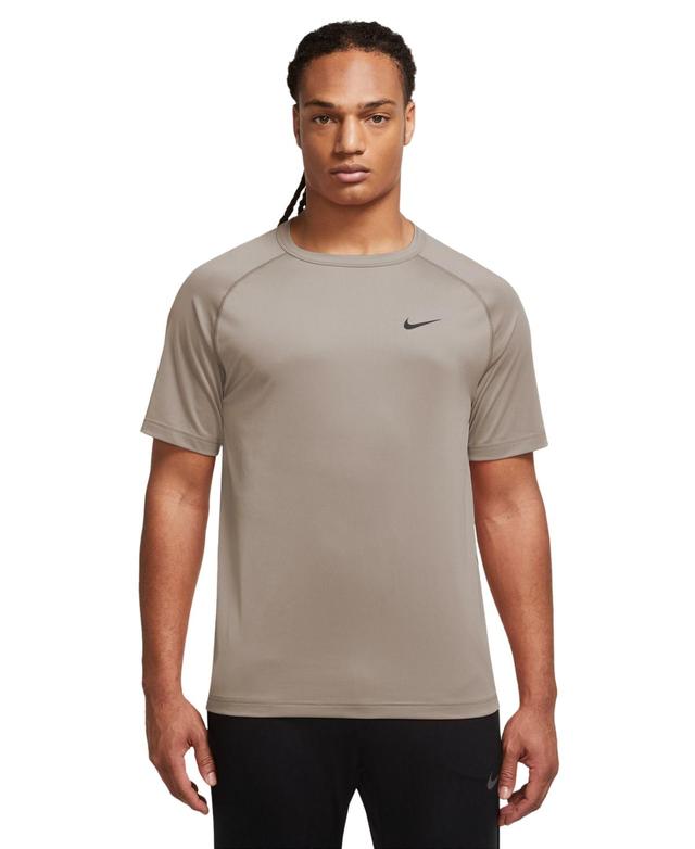 Nike Mens Relaxed-Fit Dri-fit Short-Sleeve Fitness T-Shirt Product Image