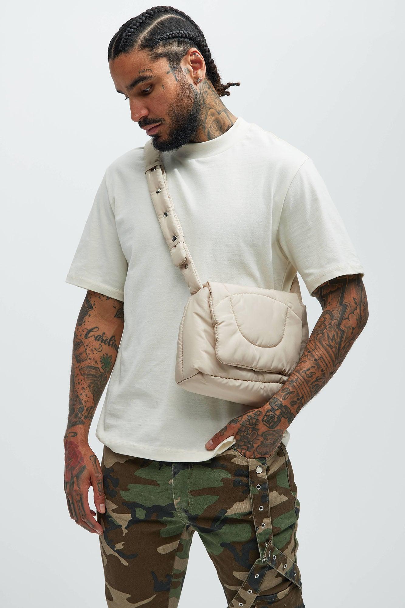 On The Move Crossbody Bag - Cream Product Image