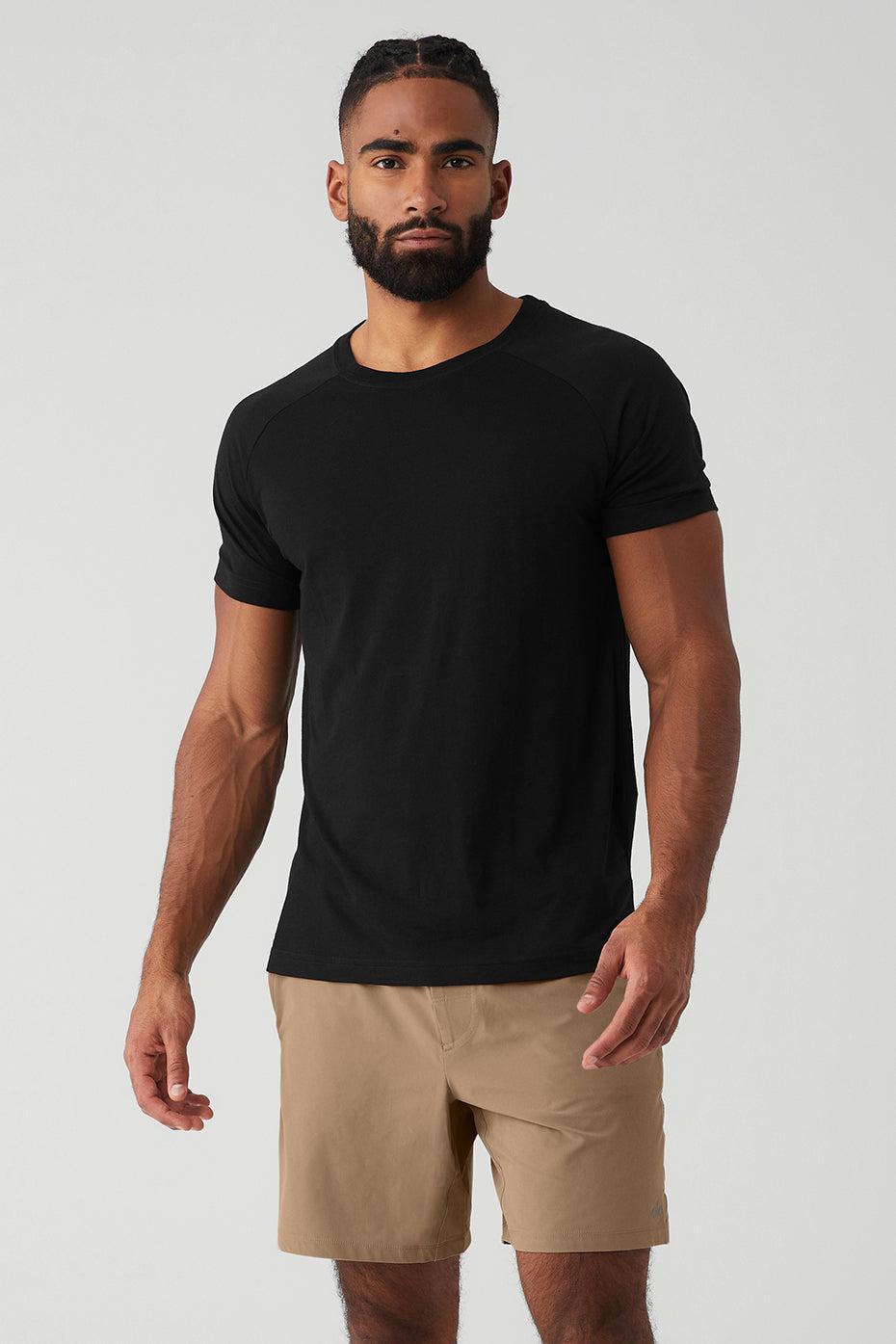 The Triumph Crew Neck Tee - Black Product Image