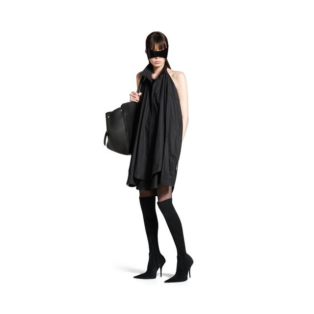 Women's Suspended Shirt Dress in Black Product Image