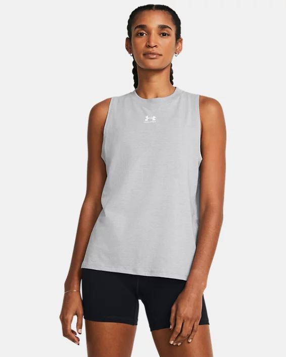 Women's UA Rival Muscle Tank Product Image