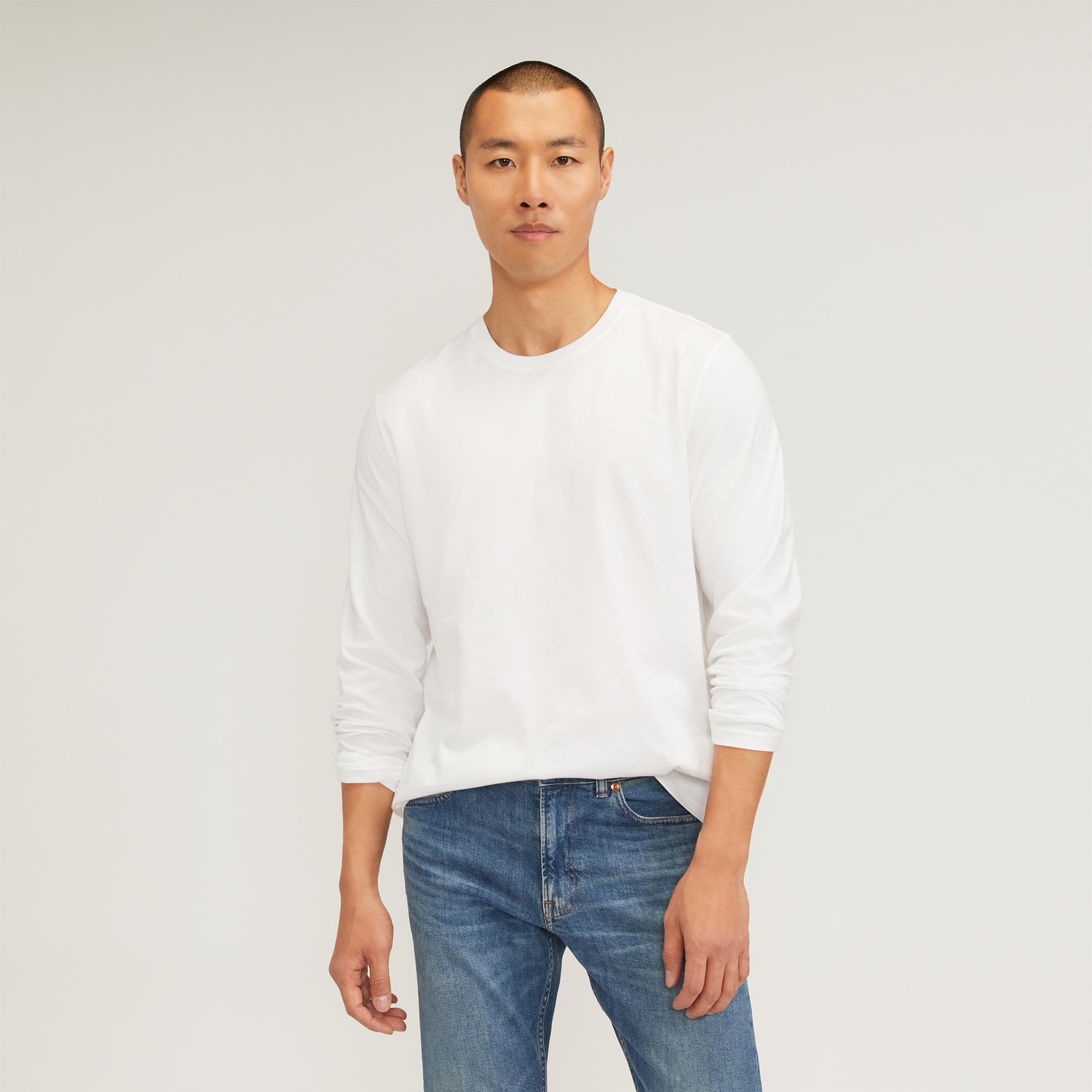 The Essential Organic Long-Sleeve Tee Product Image