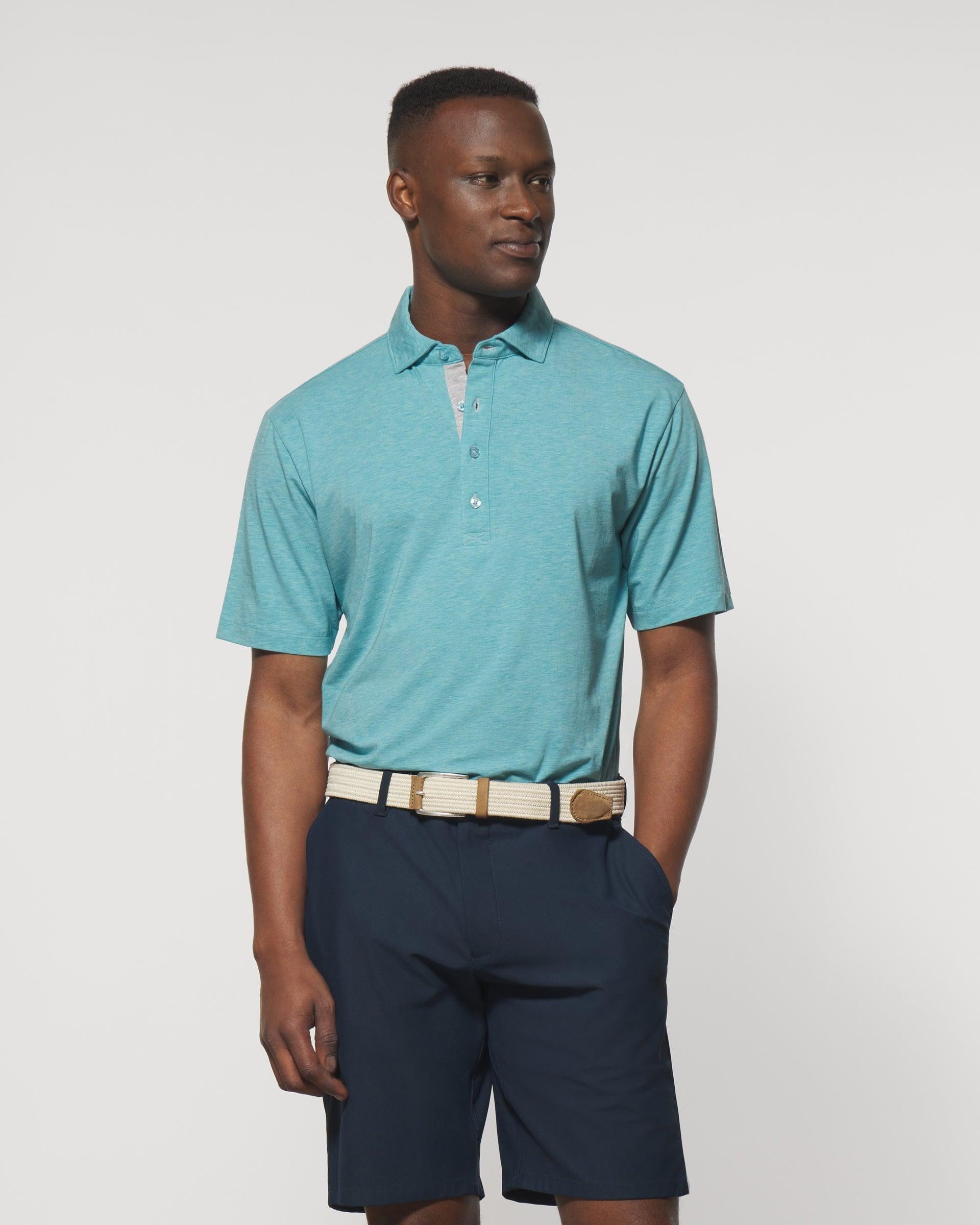 johnnie-O Linxter Cotton Blend Performance Polo Product Image