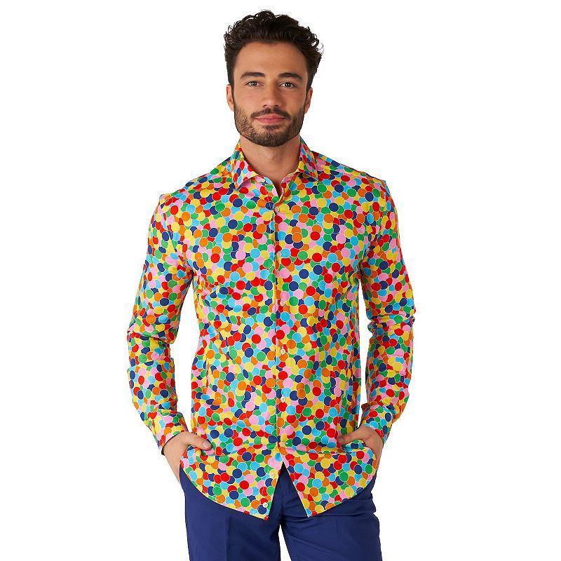 OppoSuits Confetteroni Stretch Button-Up Shirt Product Image