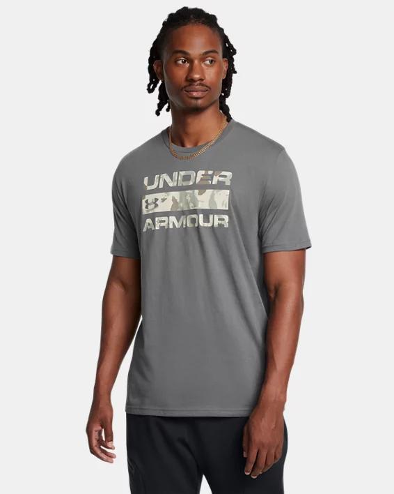 Mens Under Armour Stacked Logo Tee Product Image