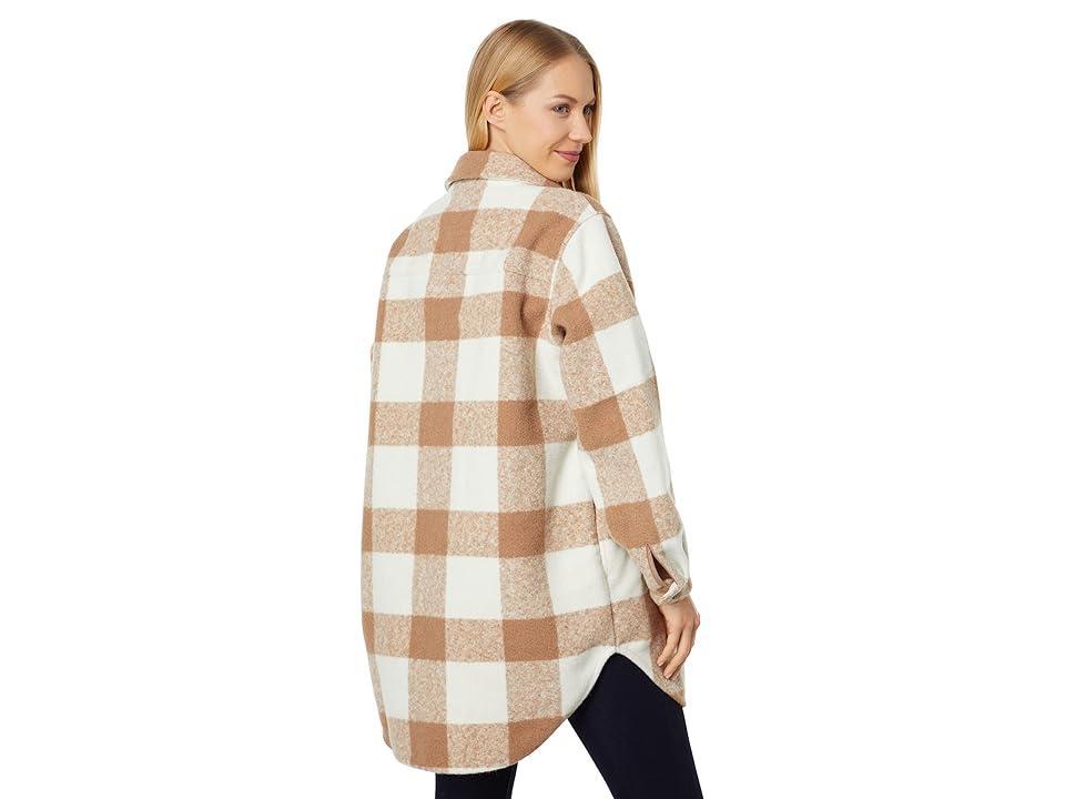 Hatley Hayden Overshirt (Camel) Women's Clothing Product Image