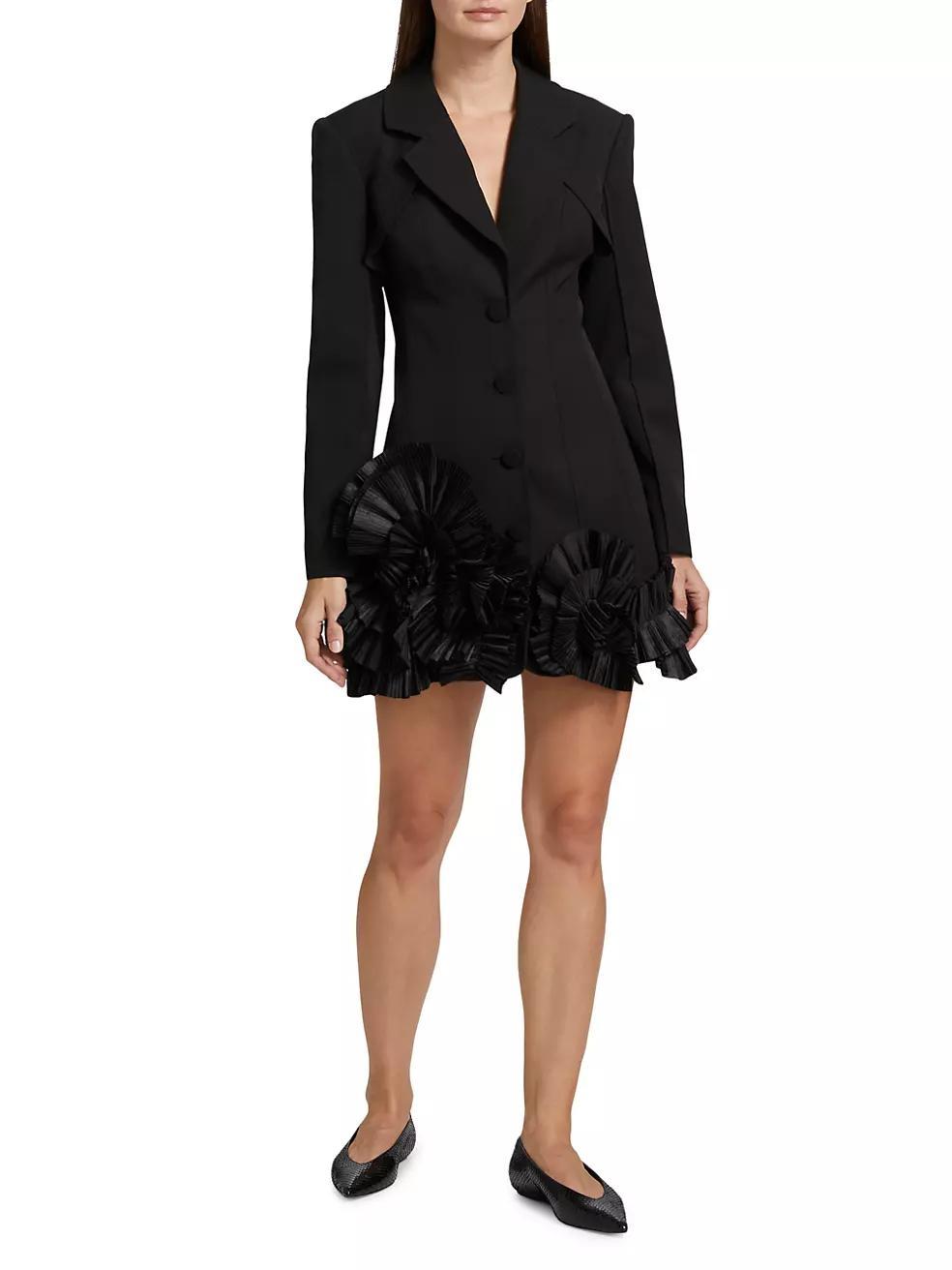 Hampstead Ruffle Blazer Minidress Product Image