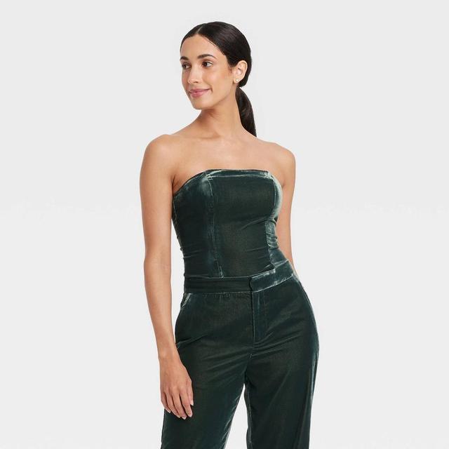 Womens Slim Fit Party Tube Top - A New Day XL Product Image