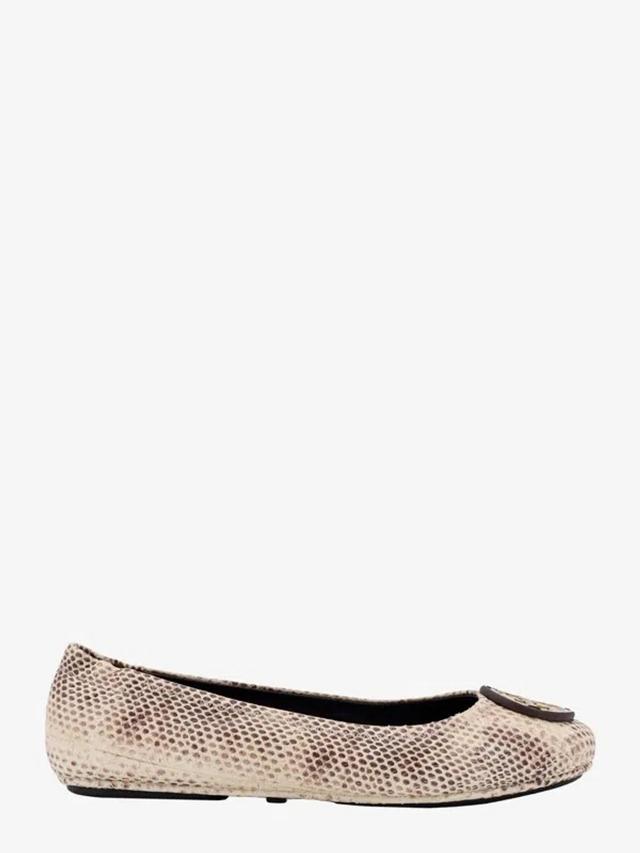 TORY BURCH Ballerinas In Beige Product Image