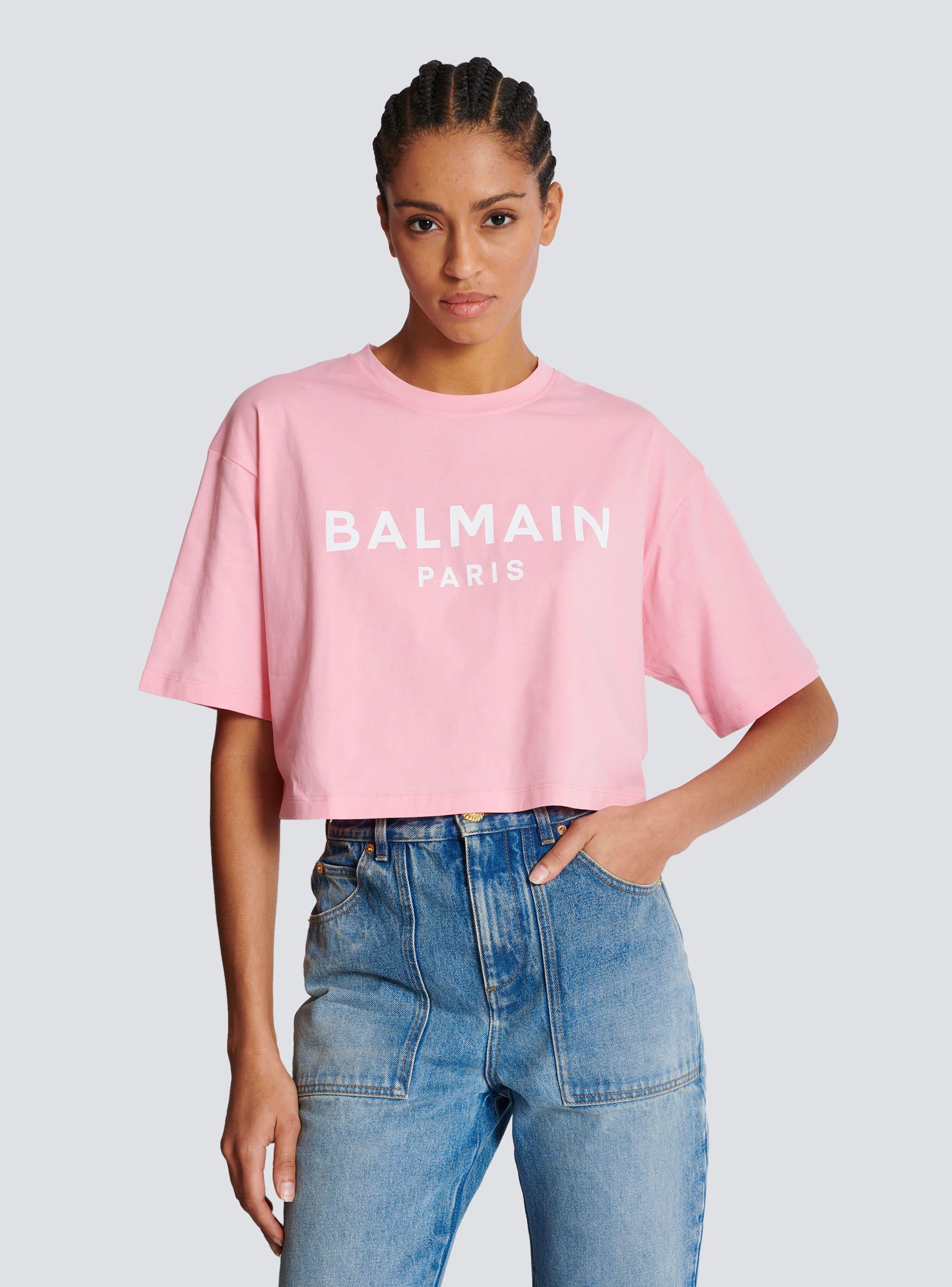 T-shirt with Balmain Paris print Product Image