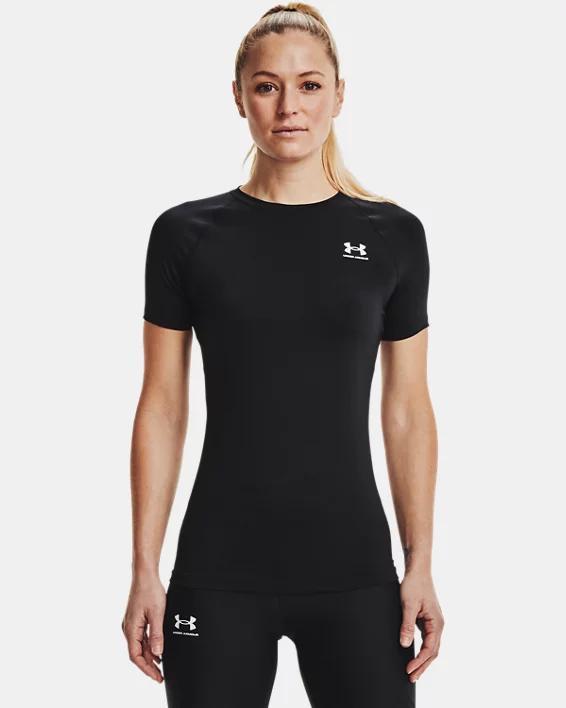 Womens HeatGear Compression Short Sleeve Product Image