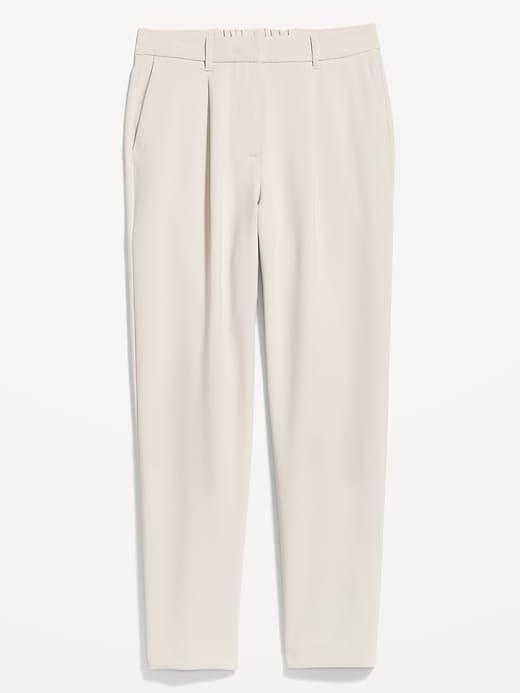 Extra High-Waisted Taylor Trouser Straight Pants Product Image