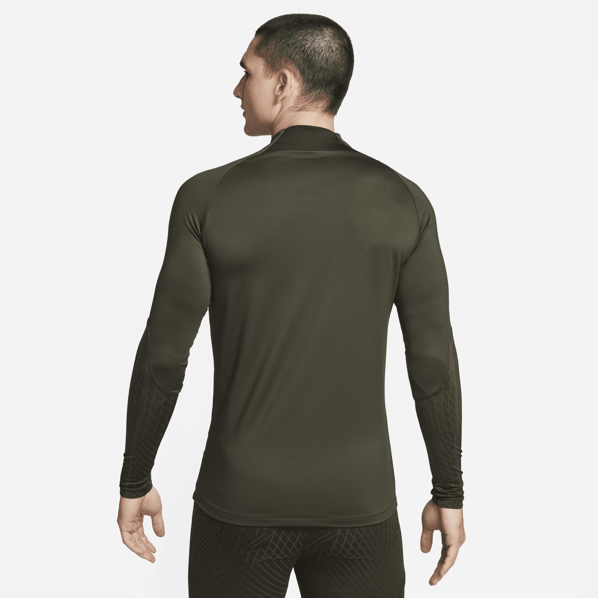 Mens Nike Olive Barcelona 2023/24 Strike Drill Performance Raglan Quarter-Zip Long Sleeve Top Product Image