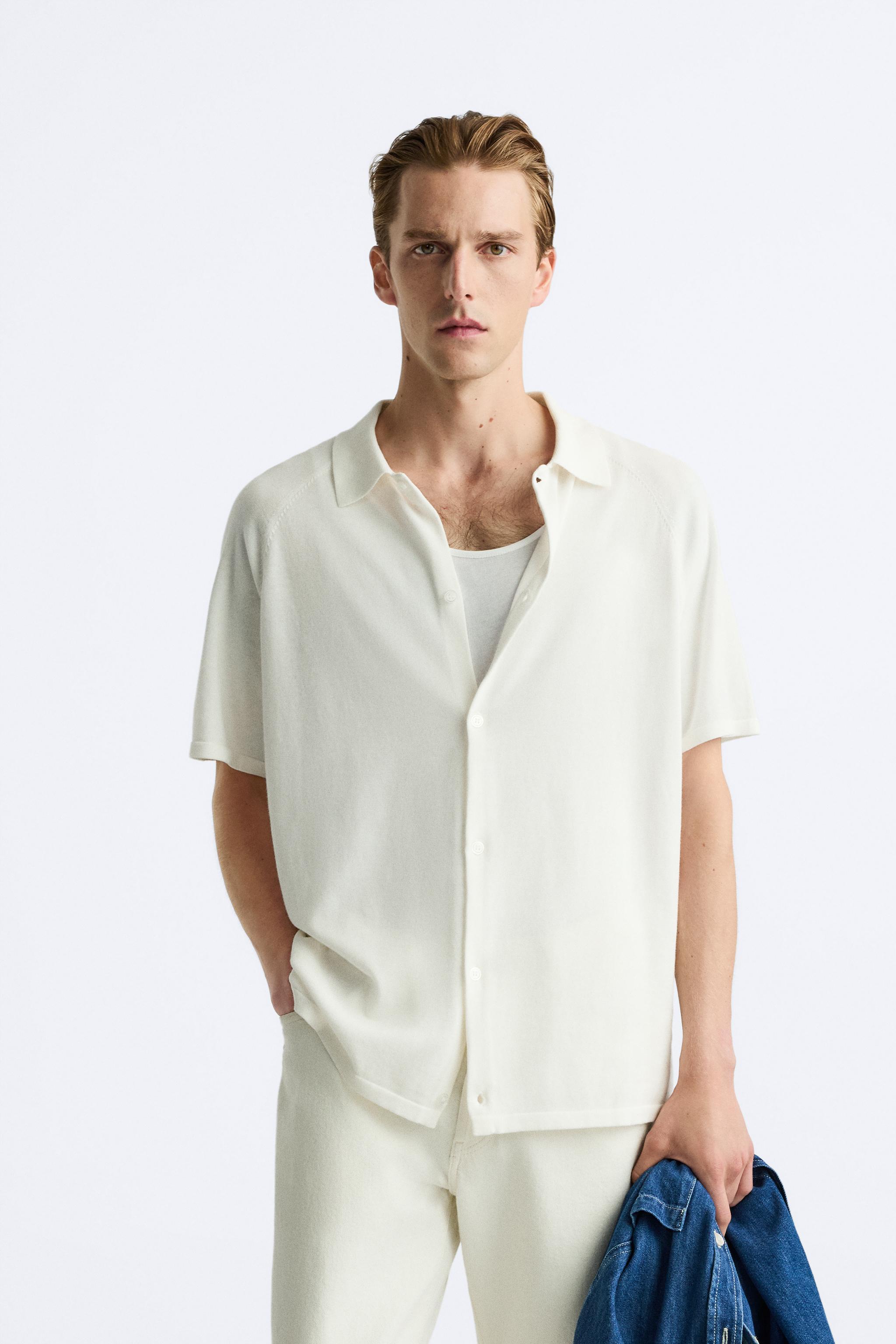 LIGHTWEIGHT KNIT SHIRT Product Image