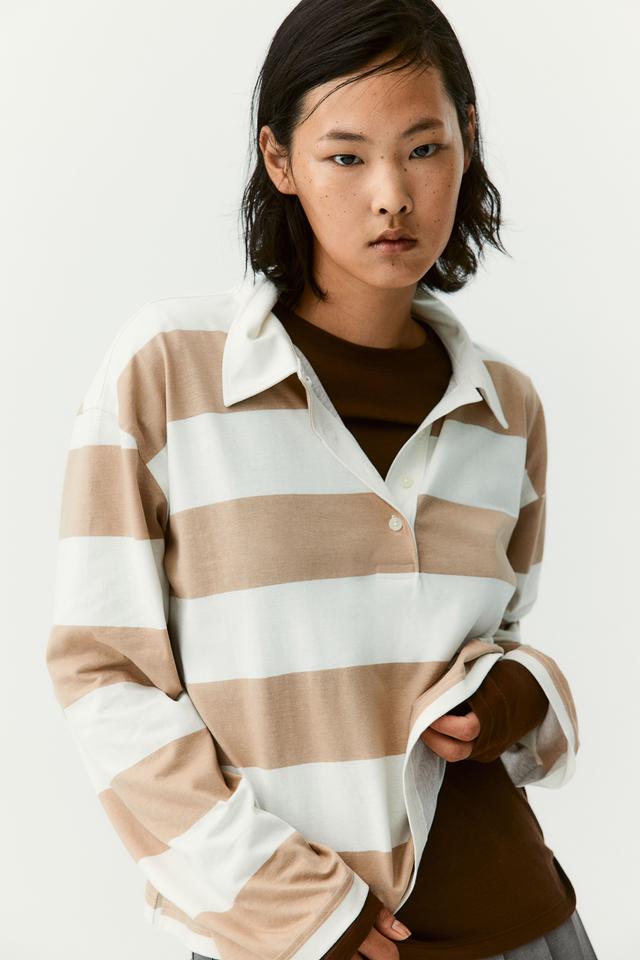 Oversized Polo Shirt Product Image