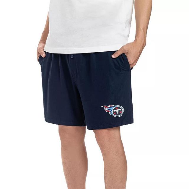 Mens Concepts Sport Tennessee Titans Gauge Jam Two-Pack Shorts Set Blue Product Image