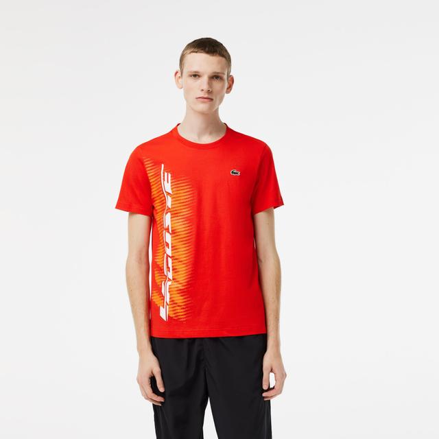 Men’s SPORT Regular Fit T-Shirt with Contrast Branding Product Image