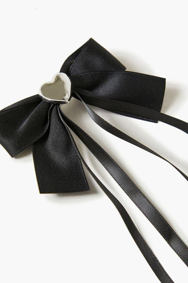 Metallic Bow Hair Barrette Set | Forever 21 Product Image