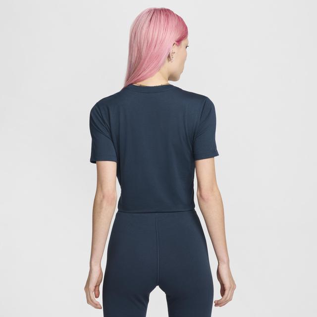 Womens Nike Sportswear Essential Slim Cropped T-Shirt Product Image