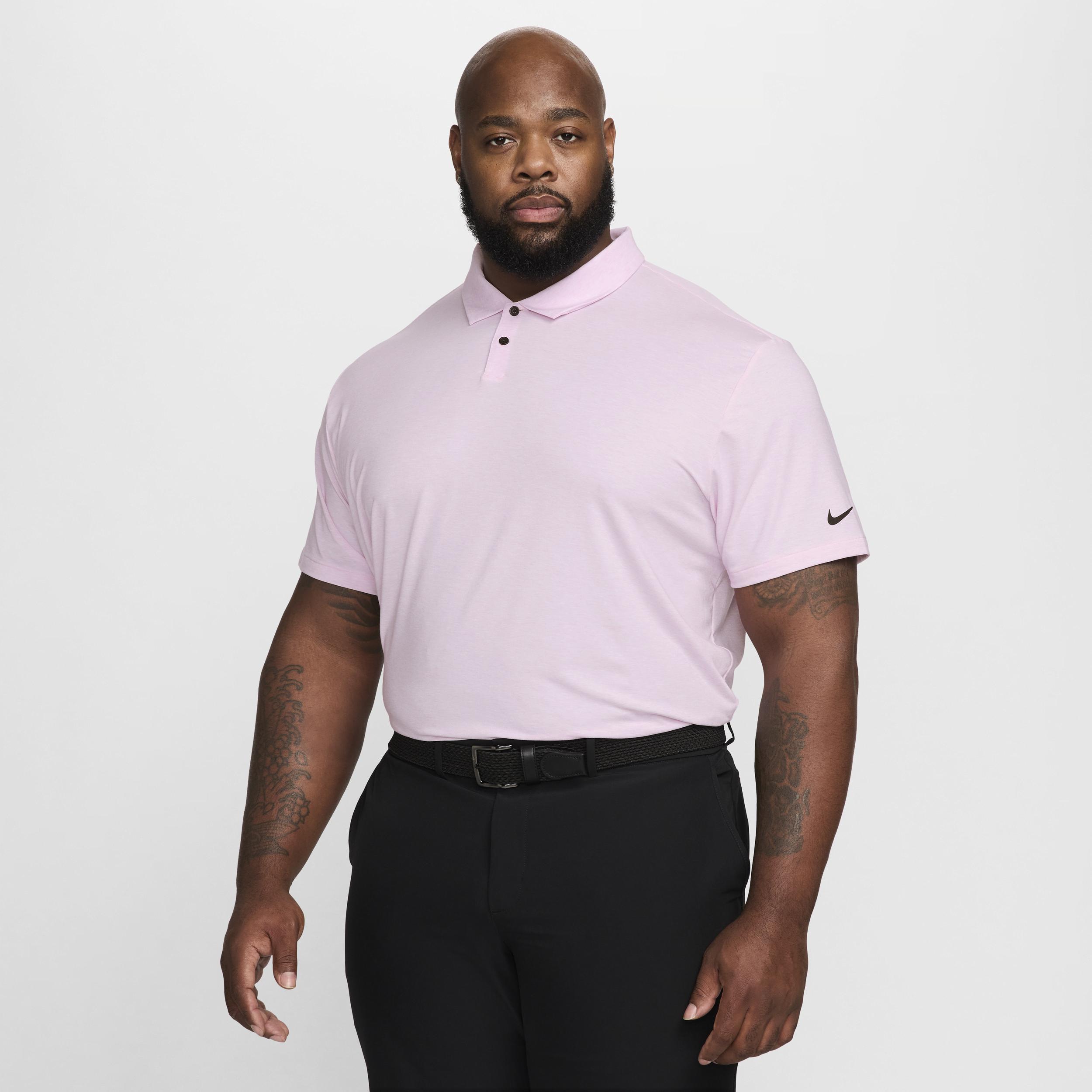 Nike Men's Dri-FIT Tour Heathered Golf Polo Product Image