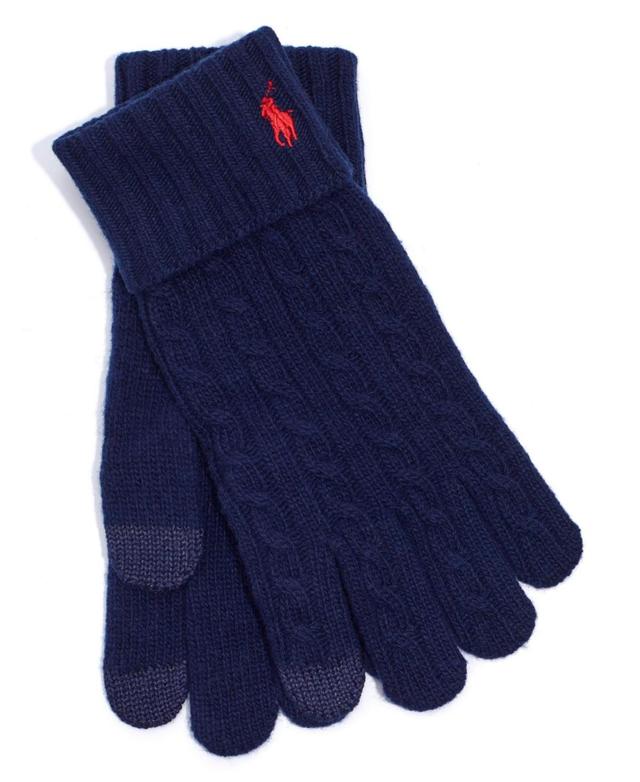 Polo Ralph Lauren Mens Classic Cable Gloves Product Image