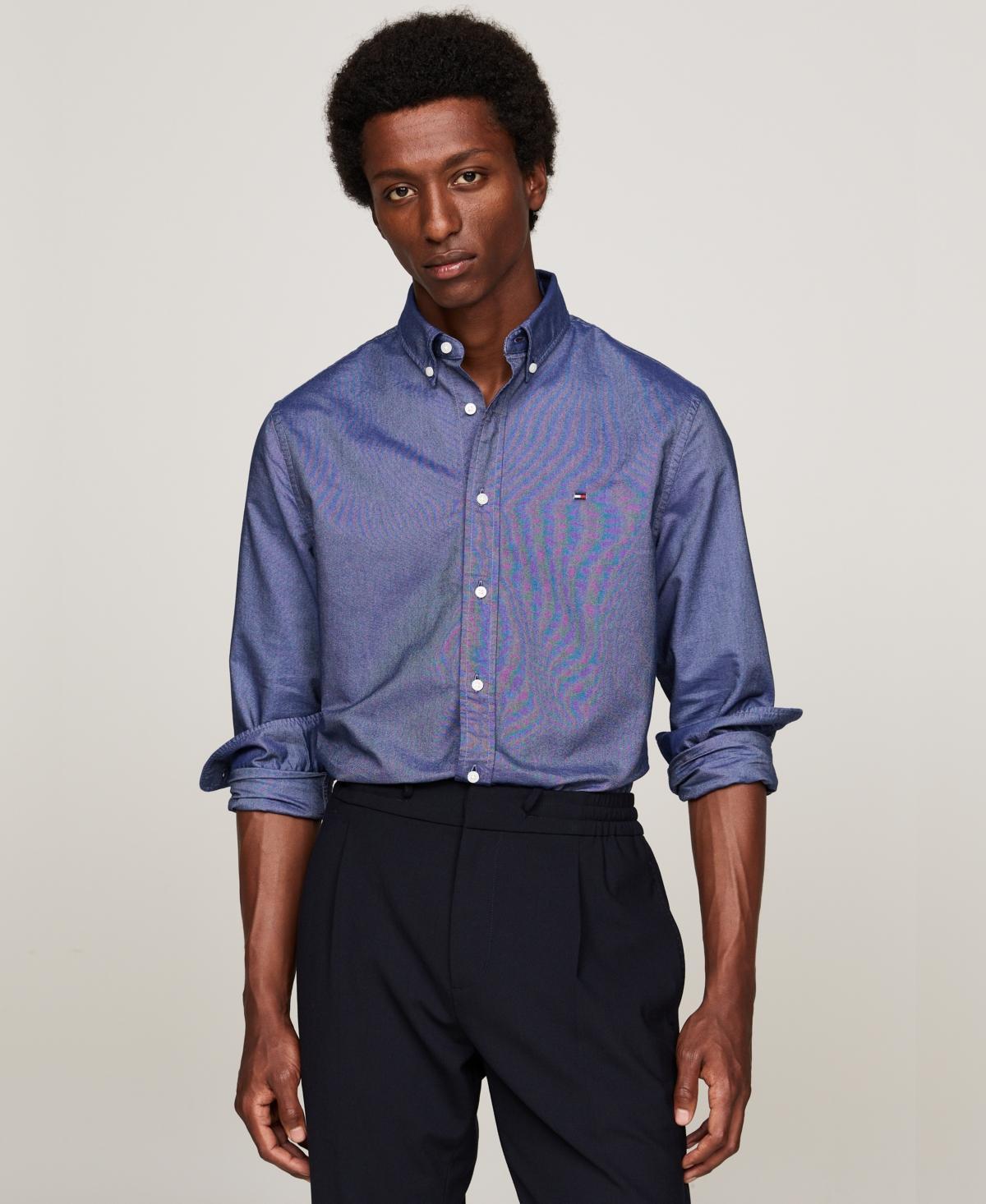 Tommy Hilfiger Mens Regular-Fit Heritage Oxford Shirt Product Image