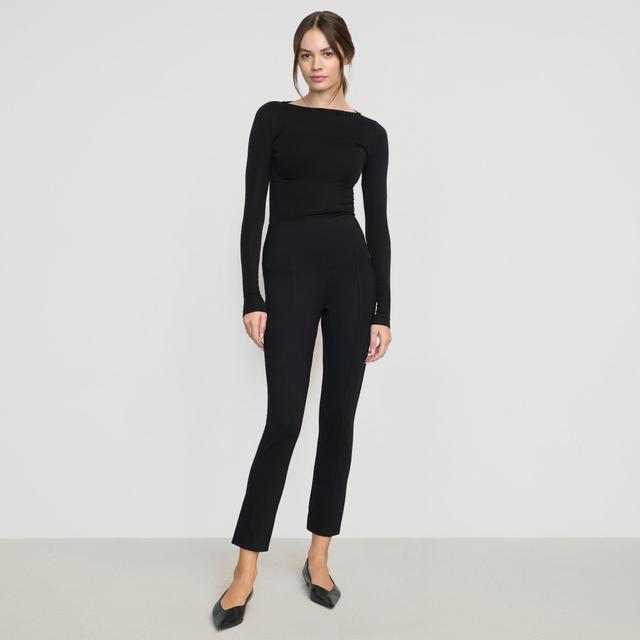 Bea Slim-Leg Ponte Stretch Pant Product Image