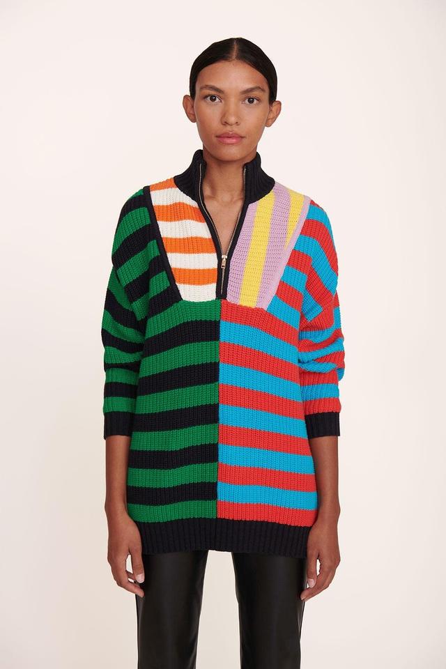 HAMPTON SWEATER | CABANA STRIPE MULTI Product Image