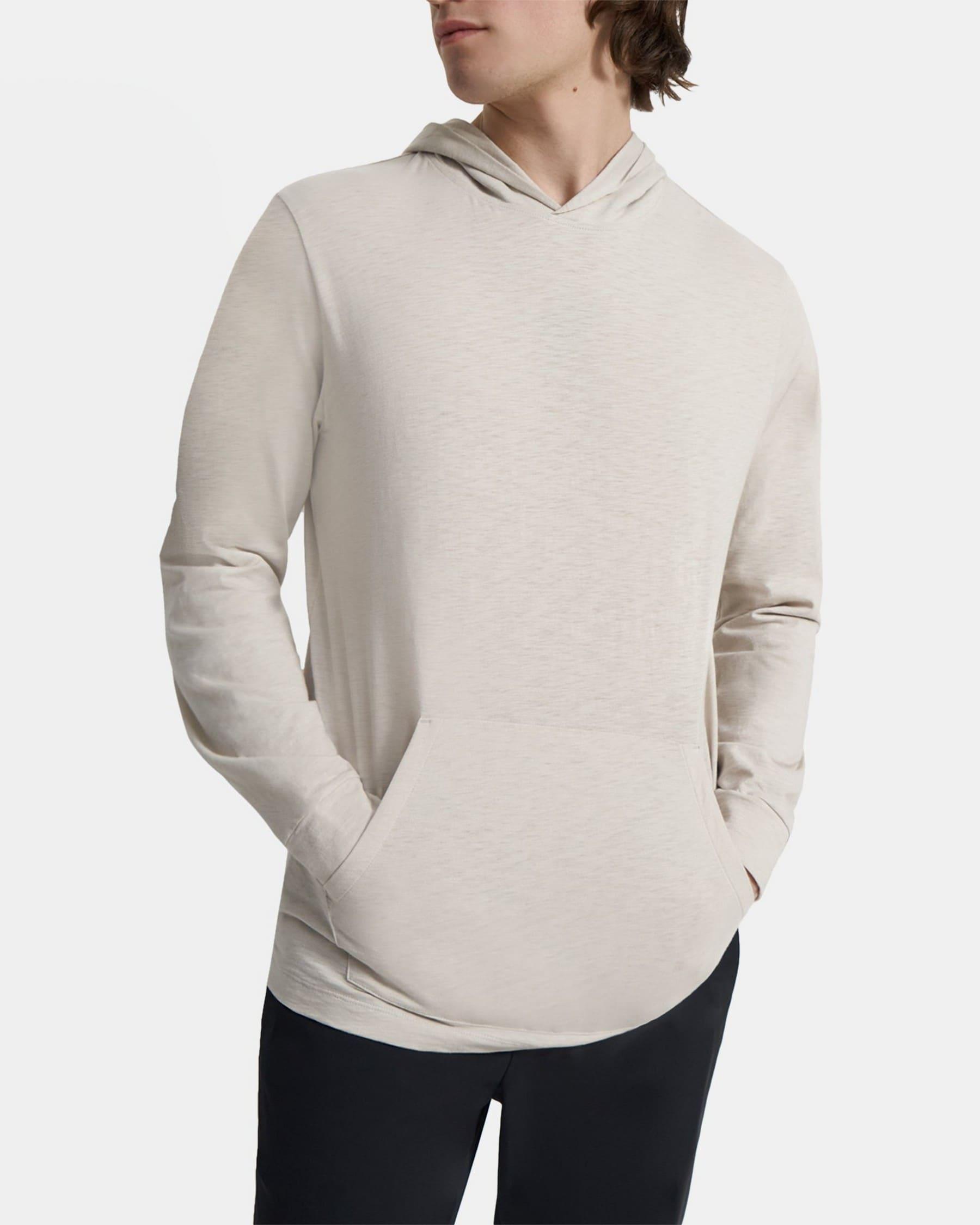 Layer Hoodie in Slub Cotton Product Image